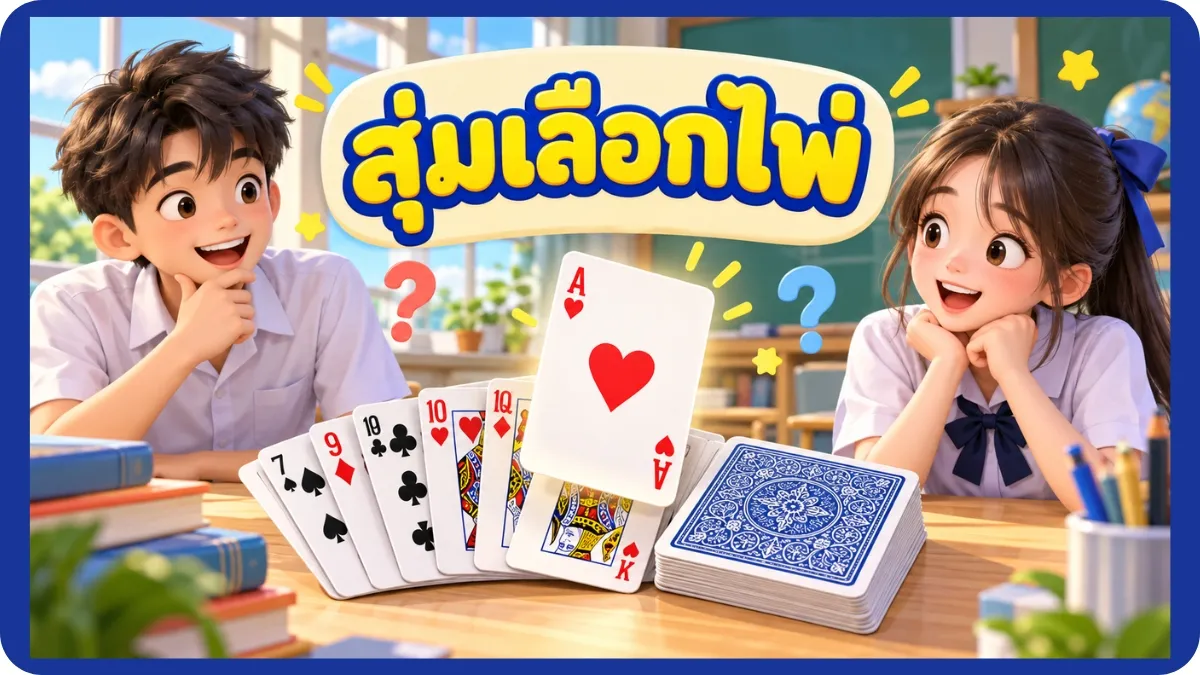 ความน่าจะเป็นที่จะเลือกไพ่ ความน่าจะเป็นที่จะเลือกไพ่